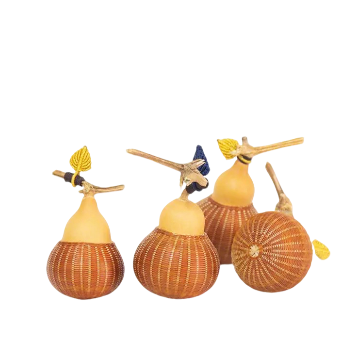 Handmade Bamboo Woven Gourd Pendant Blind Box