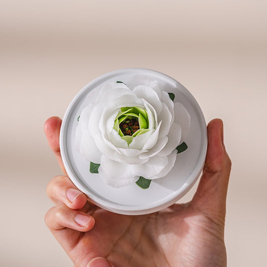 Handmade Ceramic Jasmine Aroma Diffuser Ornament