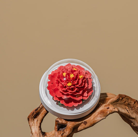 Hand-molded Ceramic Peony Aroma Diffuser