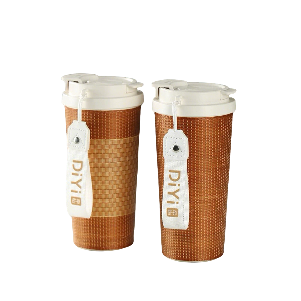 Intangible Heritage Handmade Bamboo Woven Insulated Cup