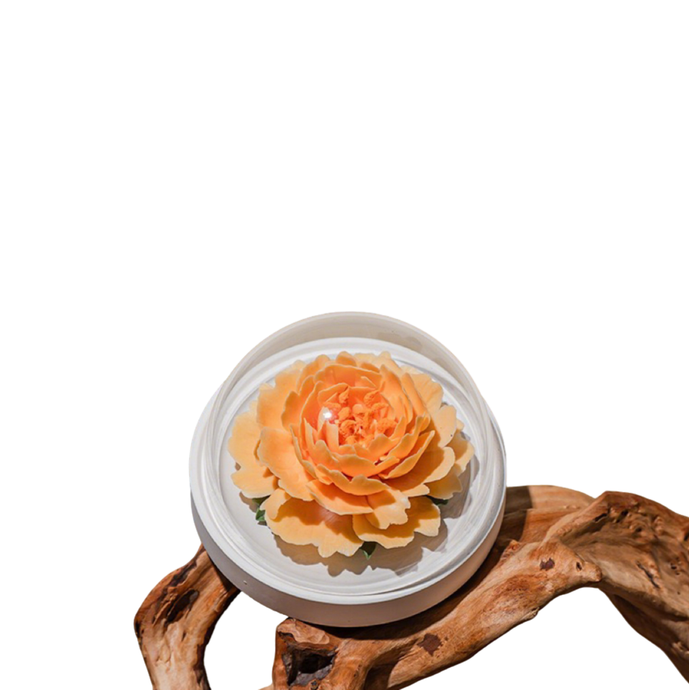 Handmade Ceramic Flower Fragrance Diffuser – Peony
