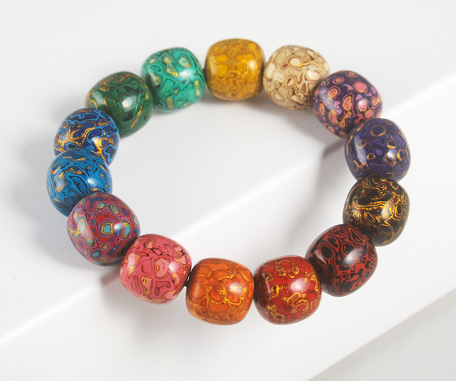 Traditional Fuzhou Chinese Lacquerware – Lacquer Bead Bracelet