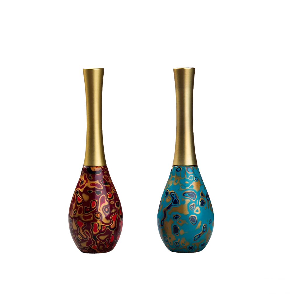 Chinese Lacquer Handicraft Flower Holder