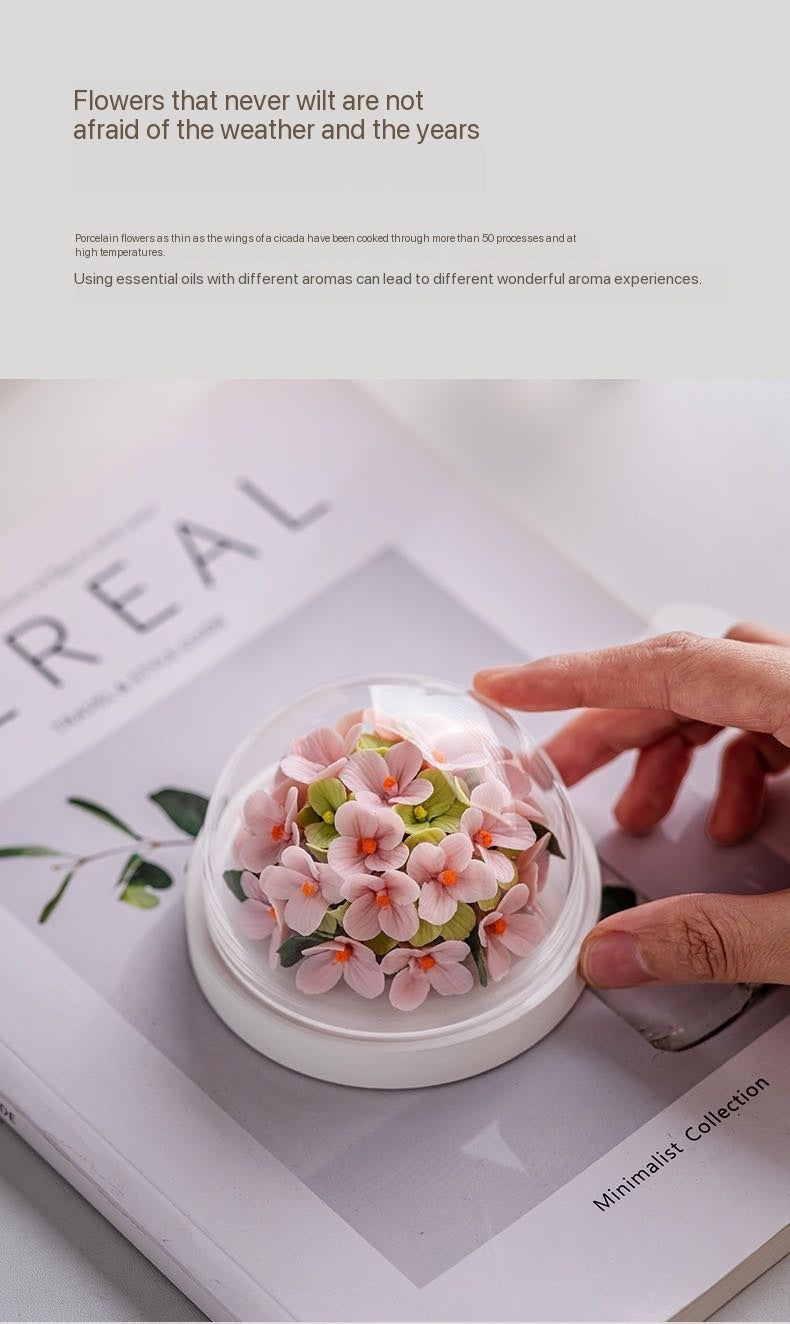 Hydrangea Handmade Ceramic Aroma Diffuser