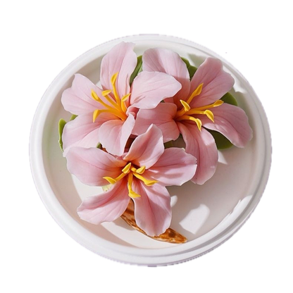 Chinese ICH Handcrafted Ceramic Hand-Molded Flower – Bauhinia Aroma Diffuser