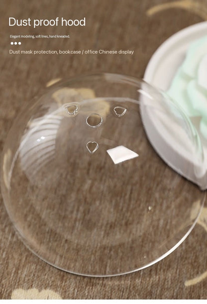 Chinese Intangible Cultural Heritage Hand-Sculpted Ceramic Floral Aroma Diffuser Gift Box