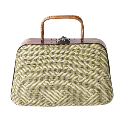 Handmade Rattan Woven Bag
