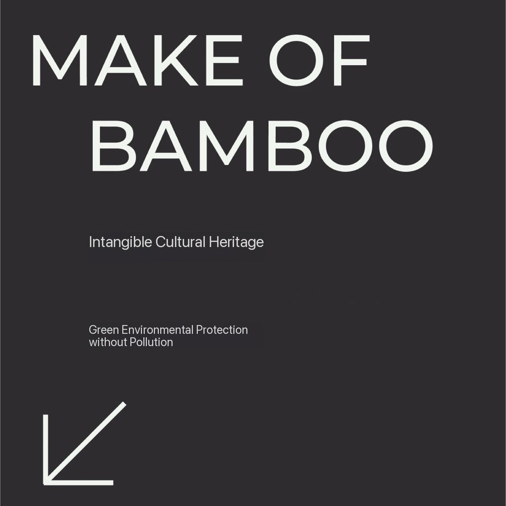Handcrafted woven bamboo fruit basket