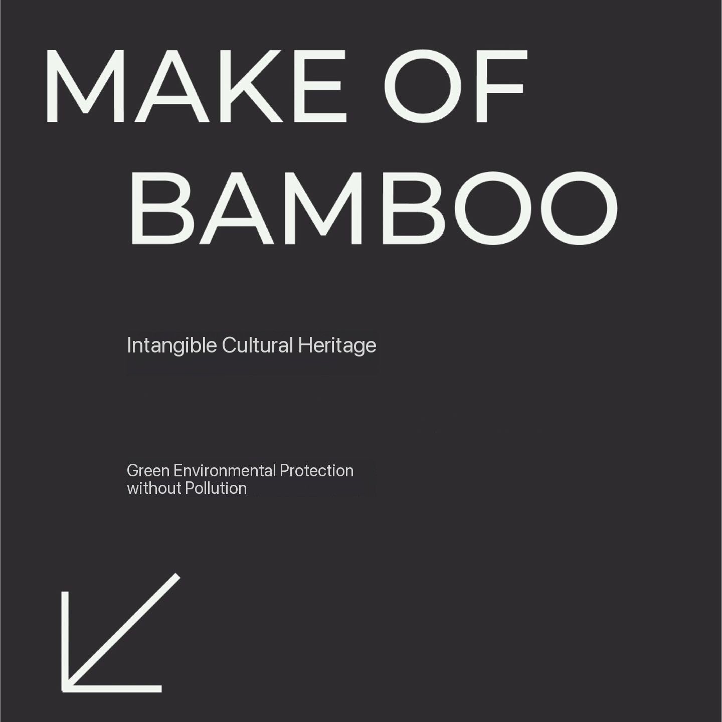 Handcrafted woven bamboo fruit basket
