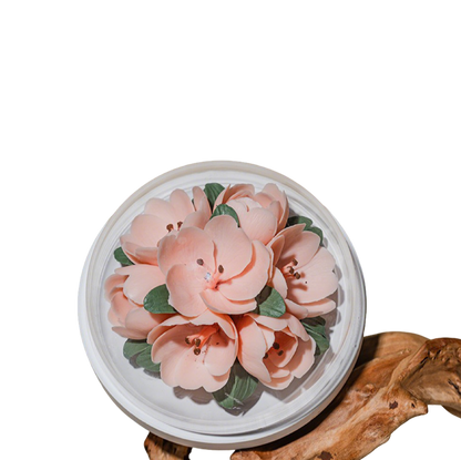 Hand-Molded Ceramic Flower Fragrance Diffuser – Tulip