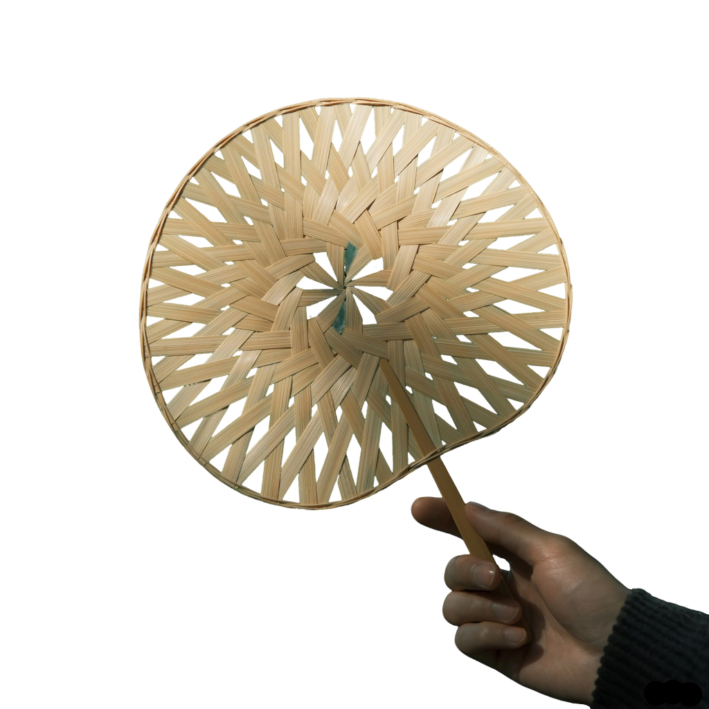 Handcrafted Bamboo Woven Fan