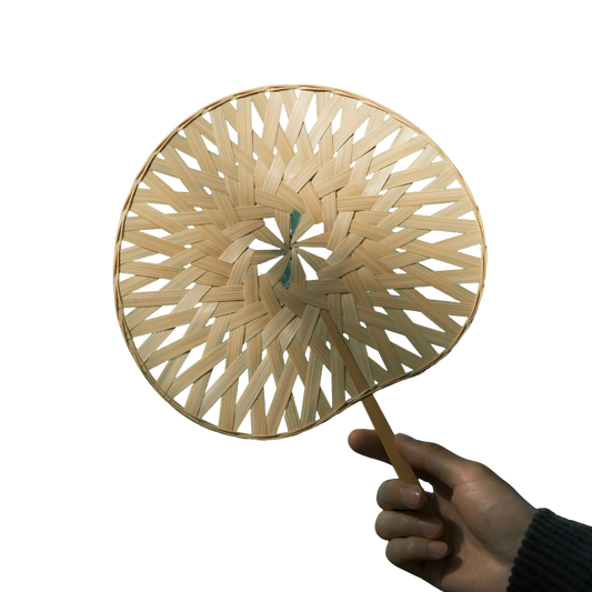 ICH Handmade Bamboo Woven Fan