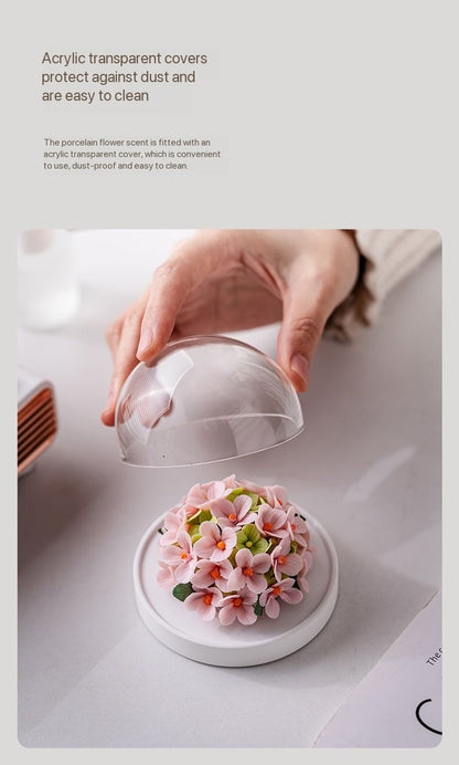 Hydrangea Handmade Ceramic Aroma Diffuser