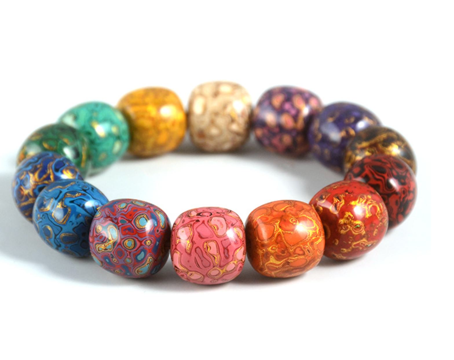 Traditional Fuzhou Chinese Lacquerware – Lacquer Bead Bracelet