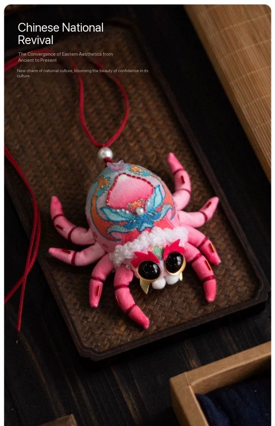 Spider Handmade Embroidery Material Kit