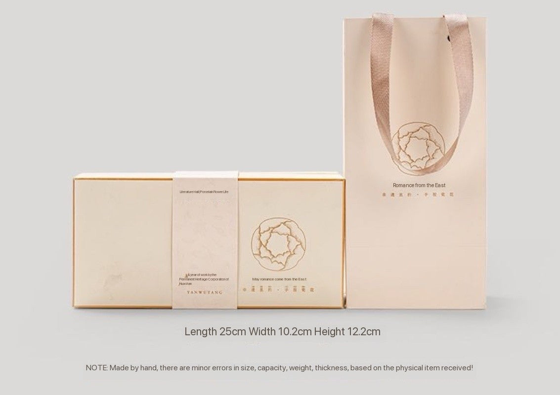 Handmade Ceramic Flower Fragrance Diffuser – Peony