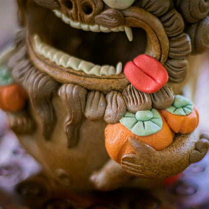 May Everything Go Your Way: Fortune-Attracting Pixiu Incense Burner Ornament