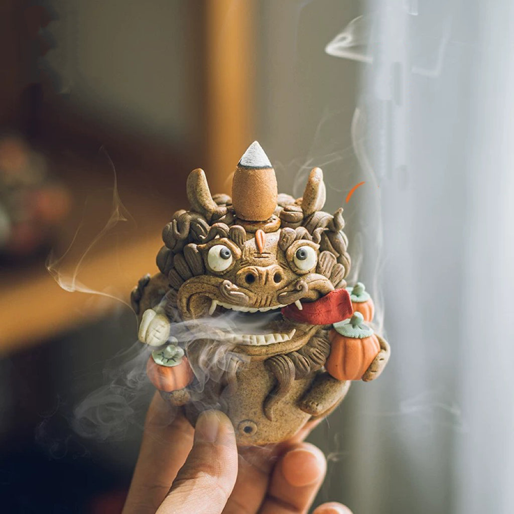 May Everything Go Your Way: Fortune-Attracting Pixiu Incense Burner Ornament