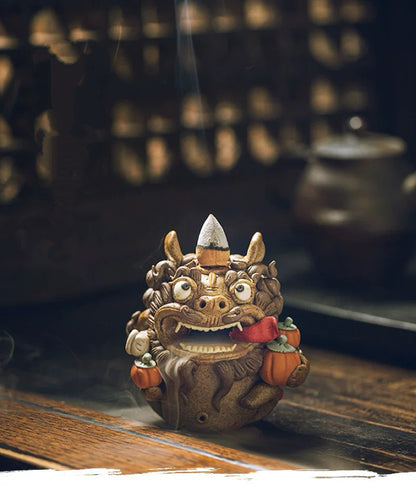 May Everything Go Your Way: Fortune-Attracting Pixiu Incense Burner Ornament