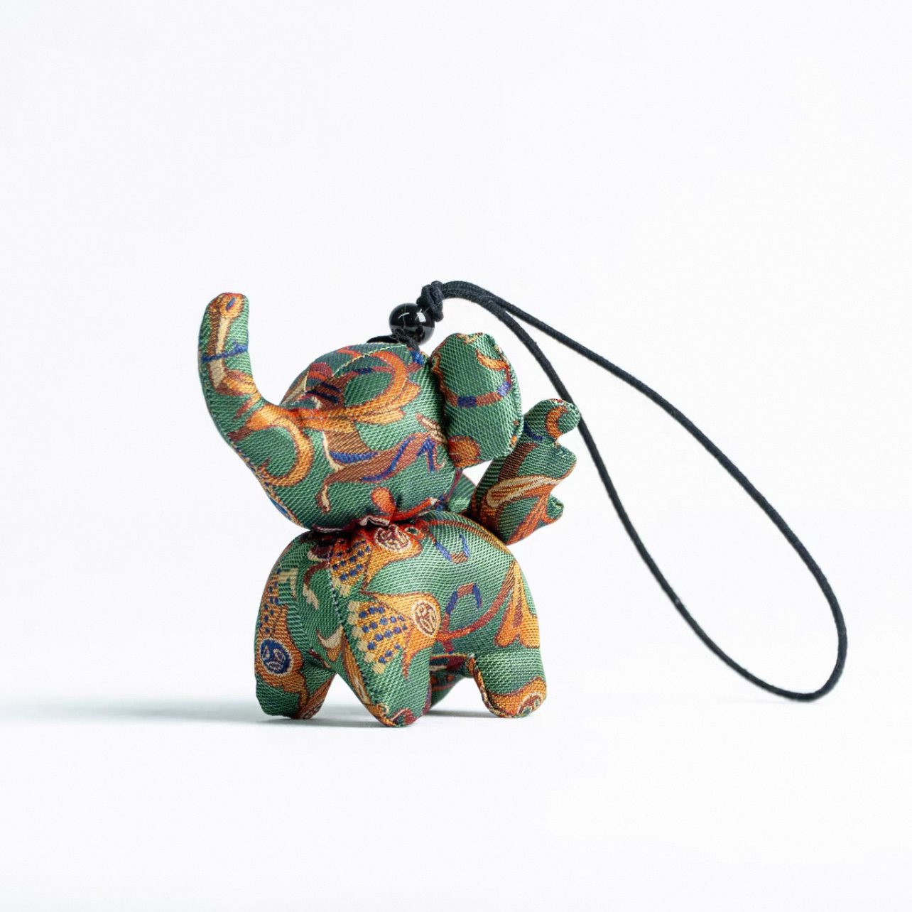 Lucky pendant-100% silk Songjin fabric/The Flying Elephant