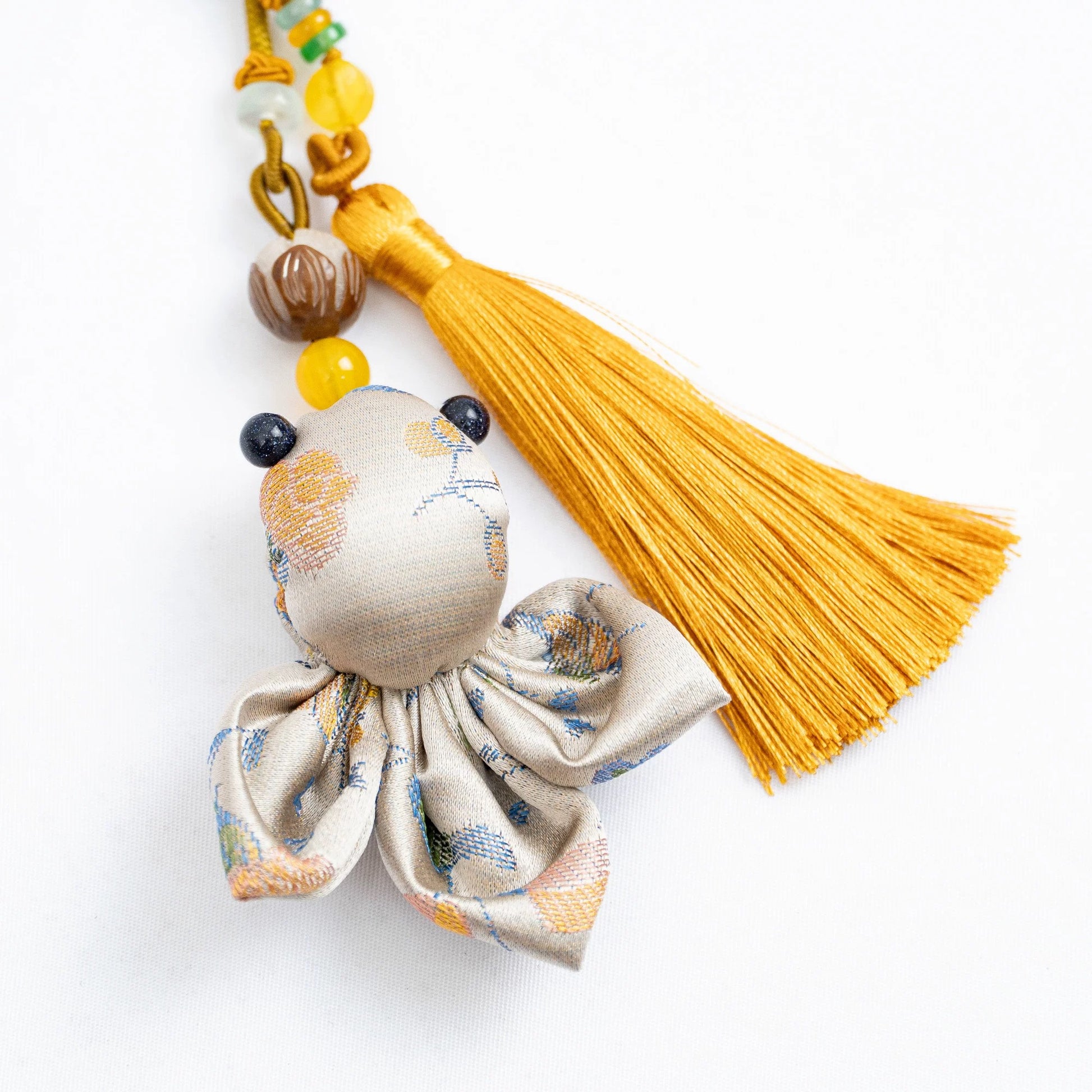 Little goldfish pendant-100%silk/Song brocade material