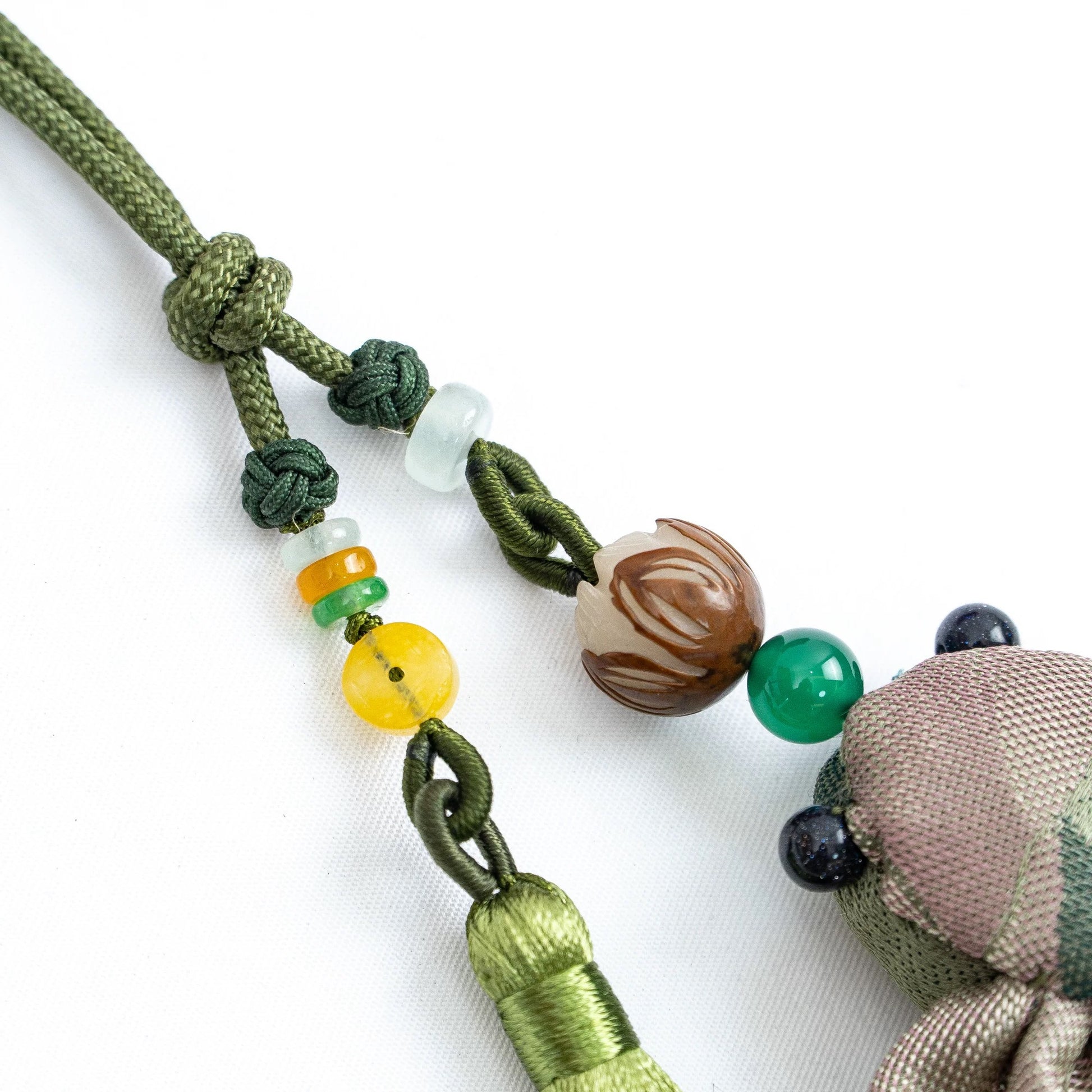 Little goldfish pendant-100%silk/Song brocade material