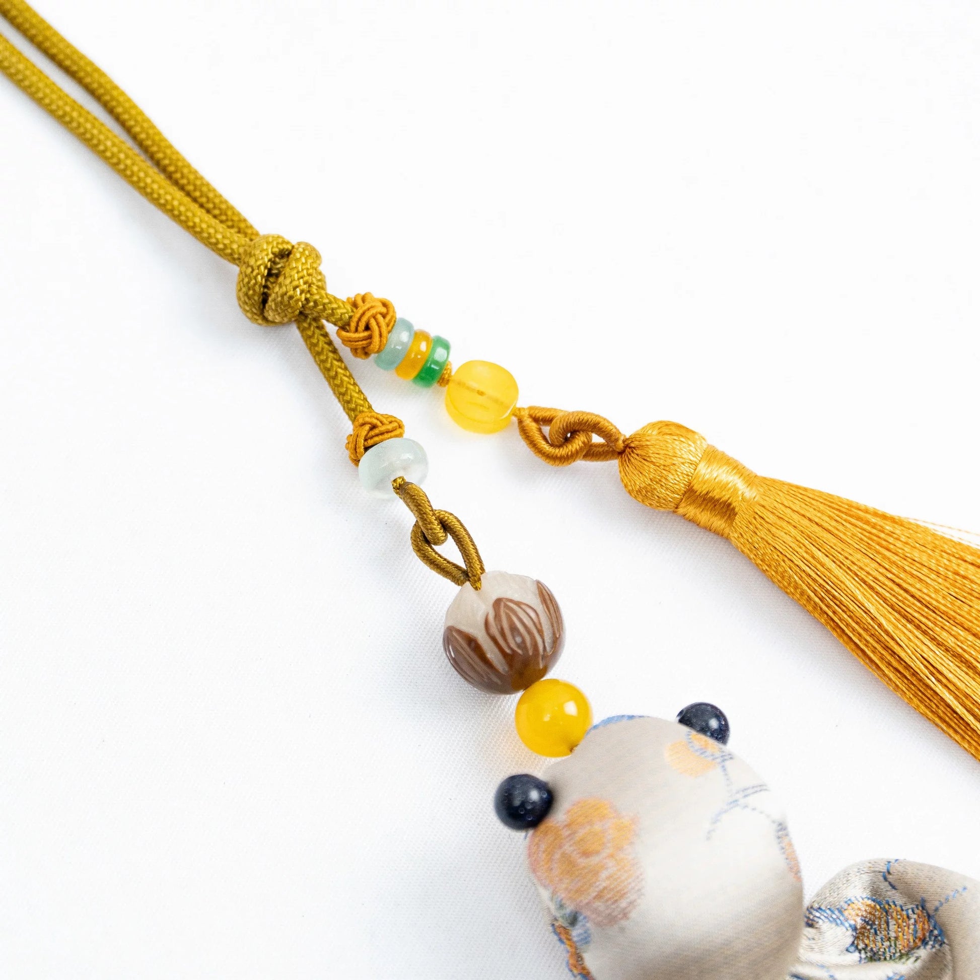 Little goldfish pendant-100%silk/Song brocade material