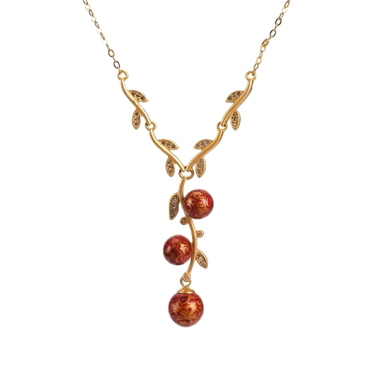 Intangible Cultural Heritage Lacquer Necklace