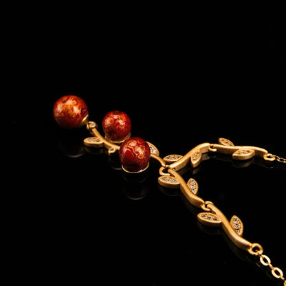 Intangible Cultural Heritage Lacquer Necklace