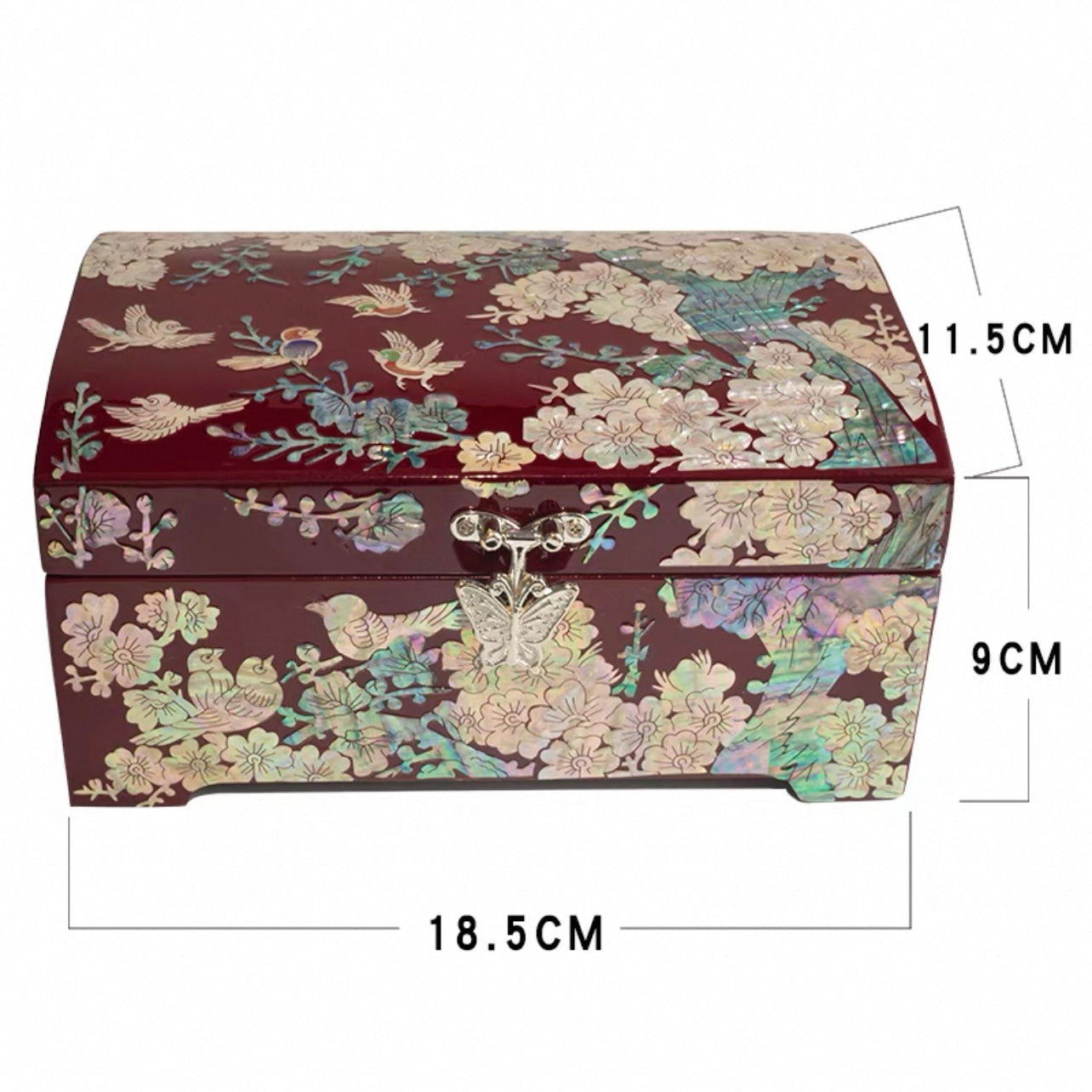 bulbus fritillariae Jewelry Box Luodian lacquerware  Jewelry storage box