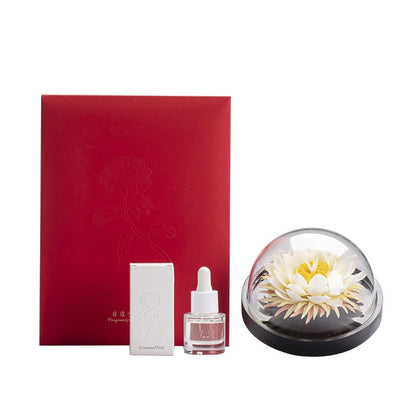 Handmade Ceramic Epiphyllum Aroma Diffuser Intangible Cultural Heritage Gift Box