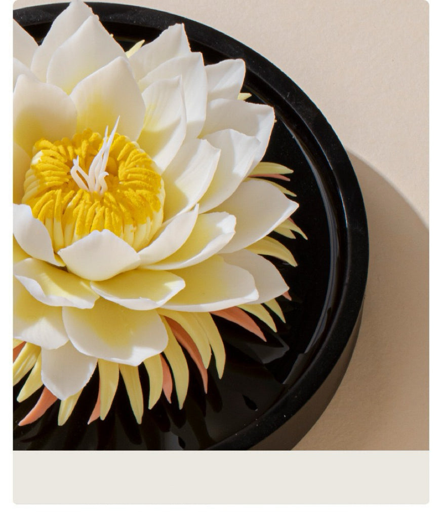 Handmade Ceramic Epiphyllum Aroma Diffuser Intangible Cultural Heritage Gift Box