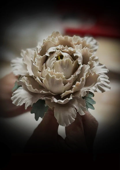 Handmade Ceramic Epiphyllum Aroma Diffuser Intangible Cultural Heritage Gift Box