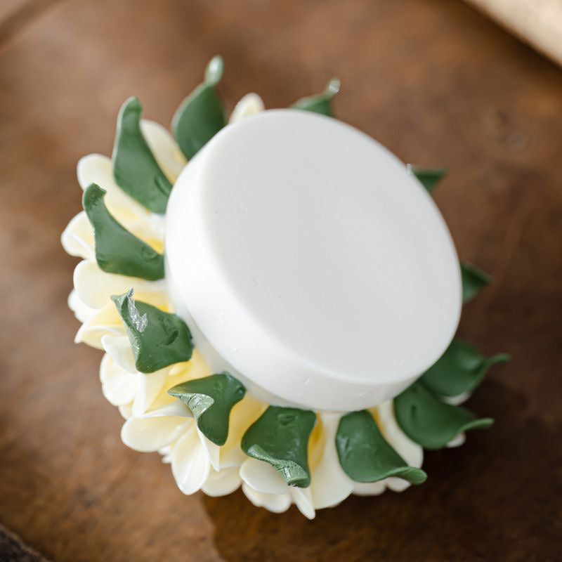 Chinese Intangible Cultural Heritage Ceramic Hydrangea Incense Holder Handmade Ceramic Floral Incense Stick Base