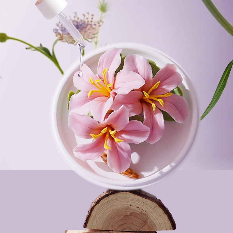 Chinese Intangible Cultural Heritage Handcrafted Ceramic Hand-Molded Flower – Bauhinia Aroma Diffuser