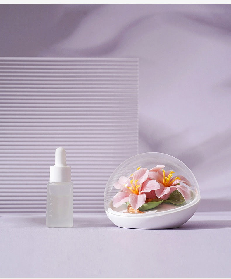 Chinese Intangible Cultural Heritage Handcrafted Ceramic Hand-Molded Flower – Bauhinia Aroma Diffuser