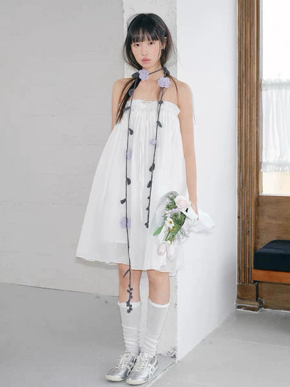 Handmade Crochet Necklace Finished Product