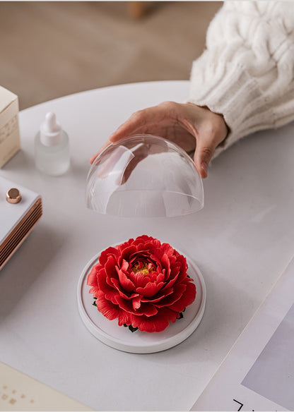 Chinese Intangible Cultural Heritage Porcelain Floral Aroma Diffuser Handmade