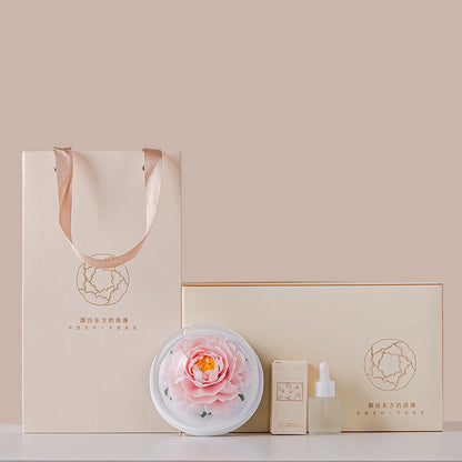 Chinese Intangible Cultural Heritage Porcelain Floral Aroma Diffuser Handmade