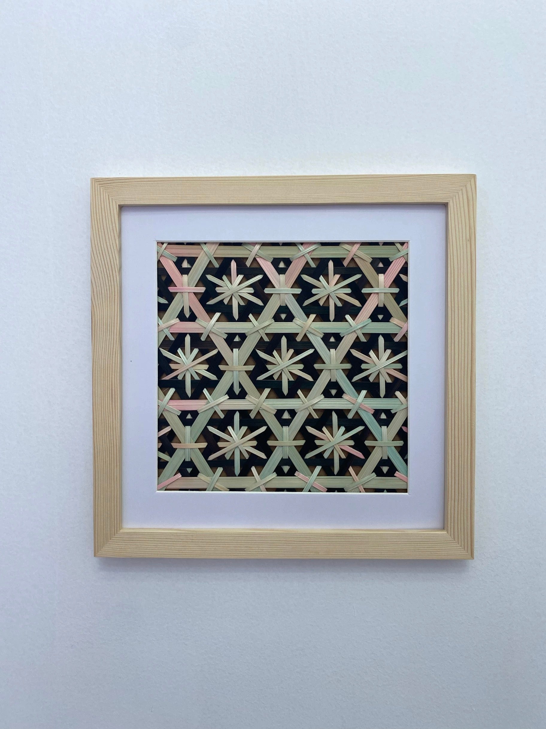 Bamboo Woven Wall Hanging: A Celebration of Eastern Aesthetics and Timeless Cultural Heritage