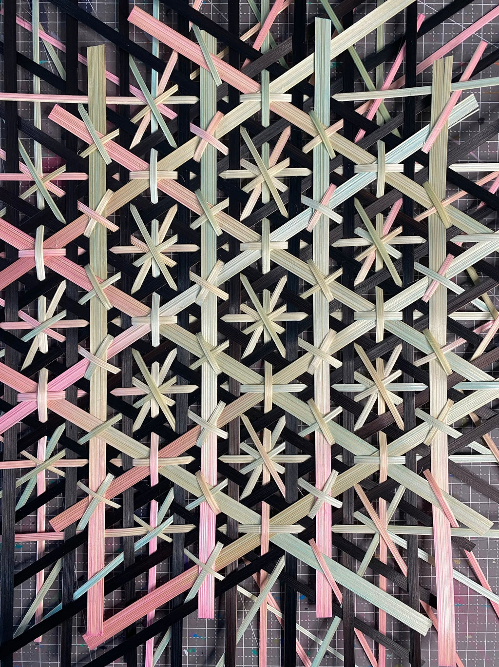 Bamboo Woven Wall Hanging: A Celebration of Eastern Aesthetics and Timeless Cultural Heritage