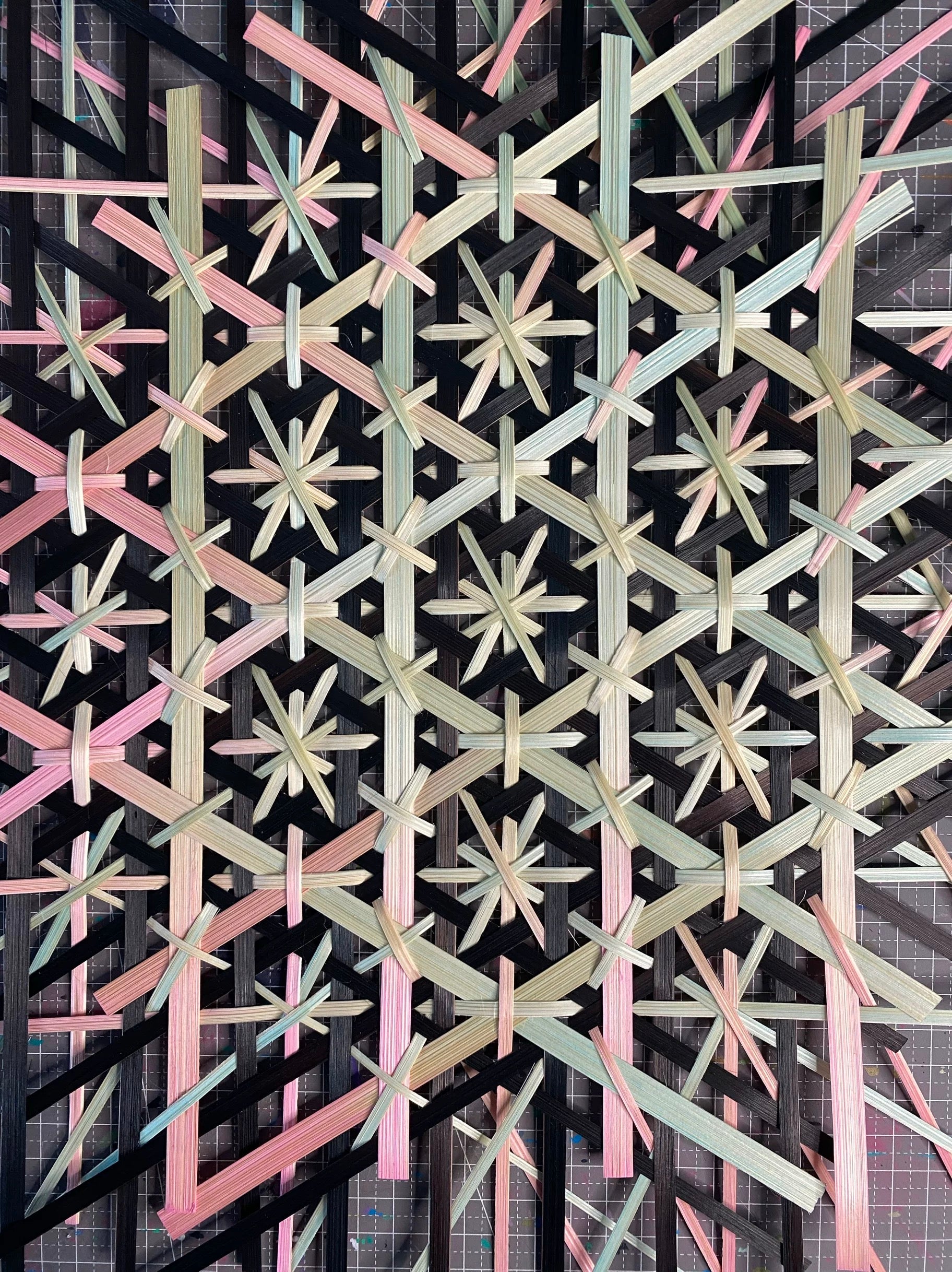Bamboo Woven Wall Hanging: A Celebration of Eastern Aesthetics and Timeless Cultural Heritage