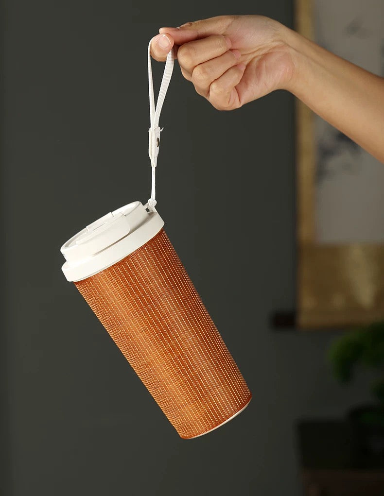 Intangible Heritage Handmade Bamboo Woven Insulated Cup