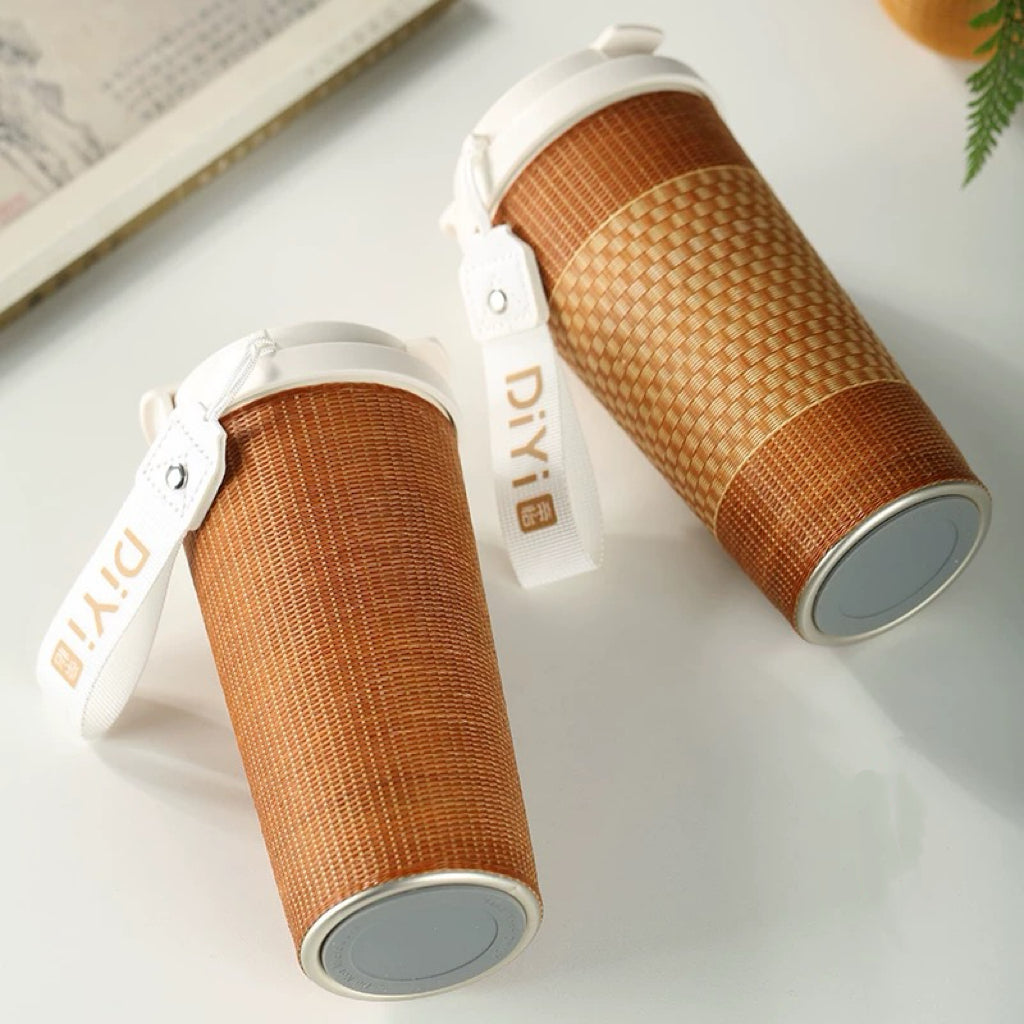 Intangible Heritage Handmade Bamboo Woven Insulated Cup