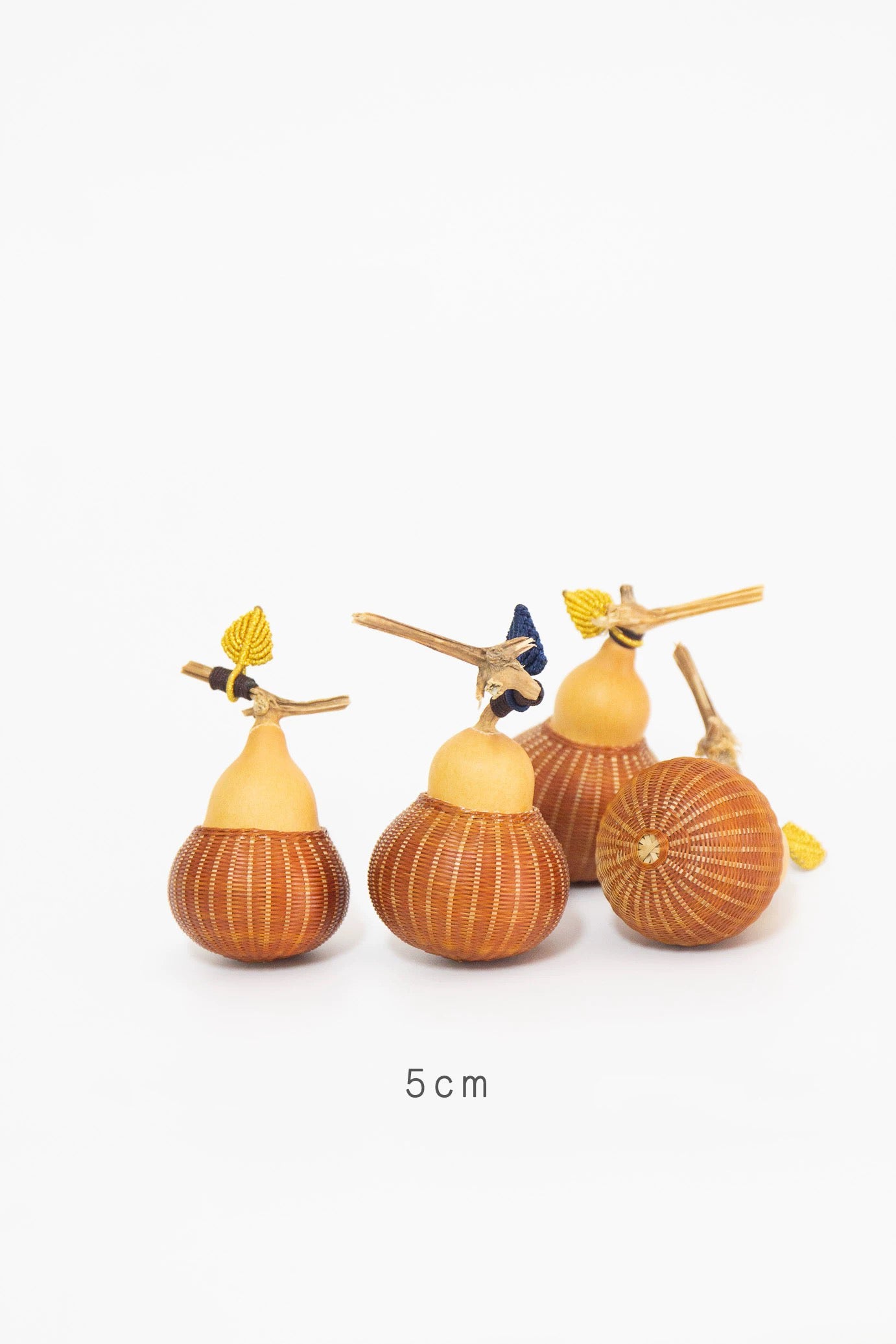 Handmade Bamboo Woven Gourd Pendant Blind Box