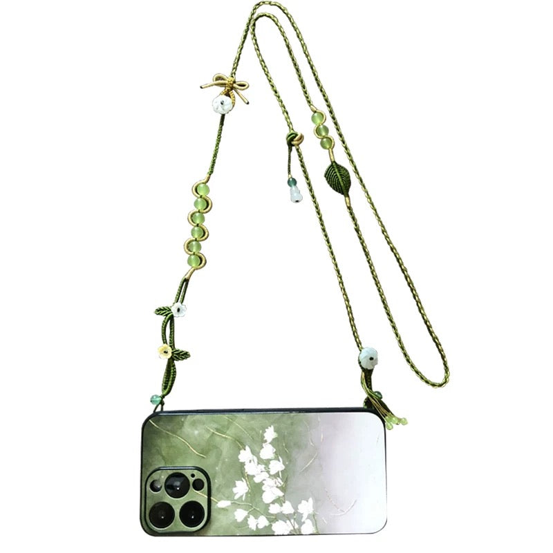 Chinese-Style Embossed Magnolia Phone Case