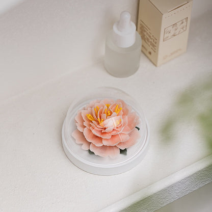 Handcrafted Ceramic Peony Aroma Diffuser Ornament