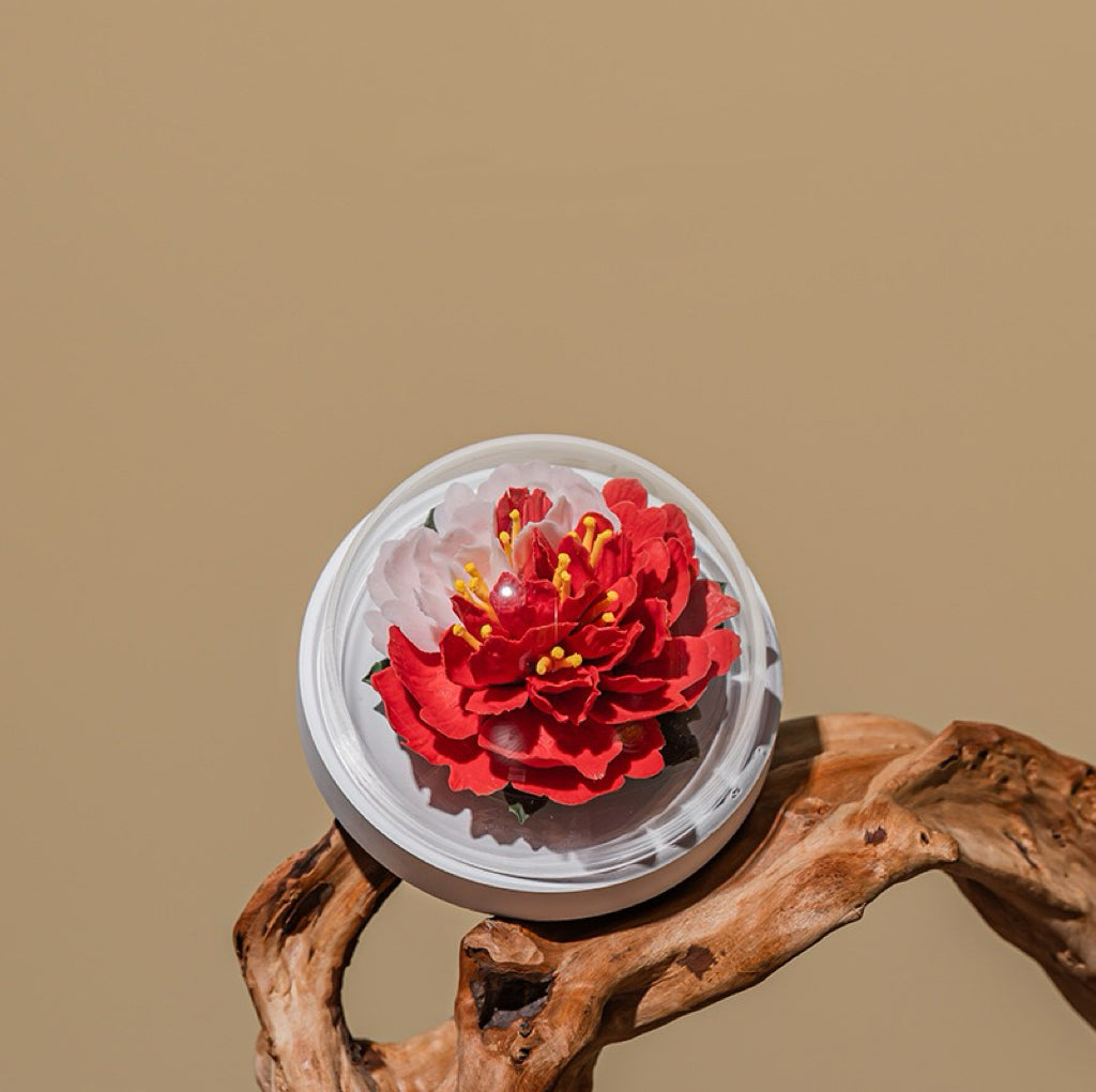 Handcrafted Ceramic Peony Aroma Diffuser Ornament