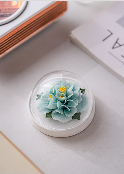 Handmade Ceramic Hibiscus Aroma Diffuser Ornament