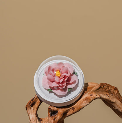 Handmade Ceramic Hibiscus Aroma Diffuser Ornament